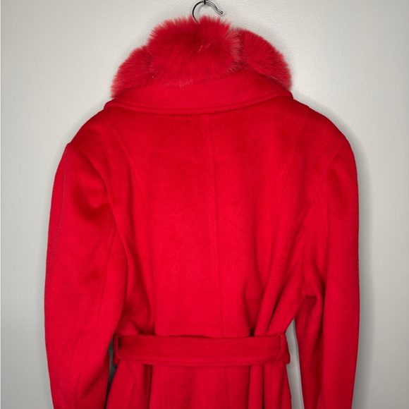 NWT Fashion Nova New York Nights Coat - Red - Picture 8 of 13